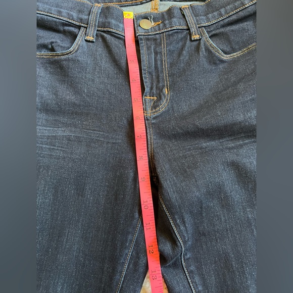 J Brand Dark Wash mid-rise super skinny jeans Size 28 - Picture 7 of 9